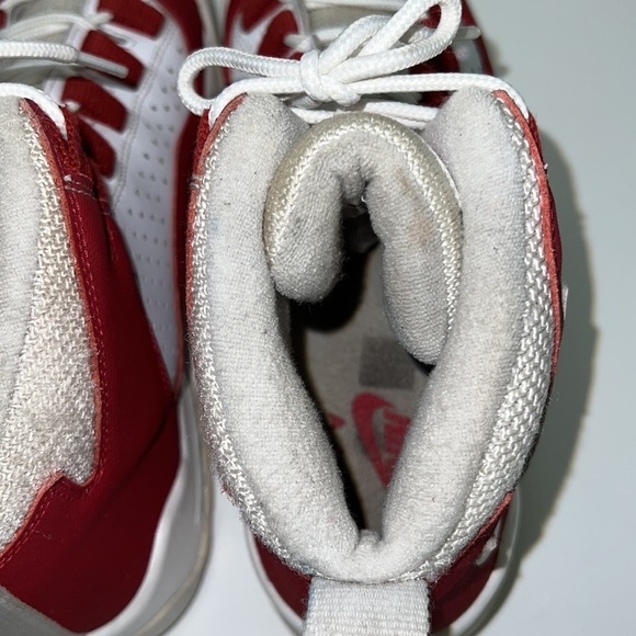 * RARE* Nike Air Darwin OG Dennis Rodman Red & White Sneakers AJ9710-600 Size 9 - Picture 6 of 10